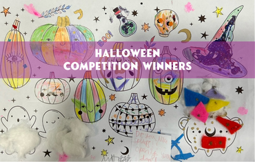 SPOOKY COLOURING WINNERS