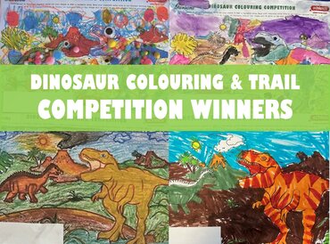 Dinosaur Colouring & Trail Competition Winners