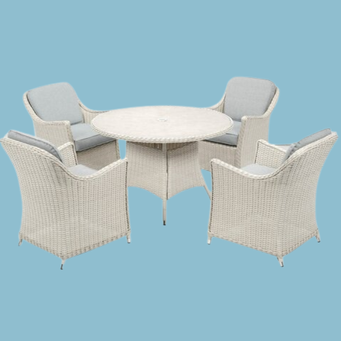 Antigua 4 Seat Dining Set - image 1