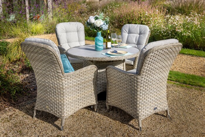 Eton 4 Seat Dining Set - image 1