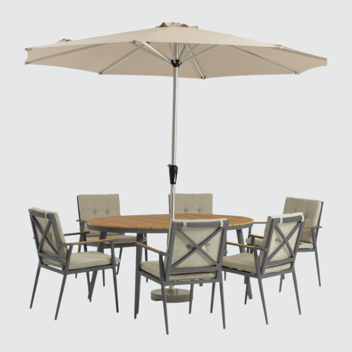 Kensington 6 Seat Dining Set